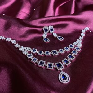 Teardrop Pendent AD Necklace